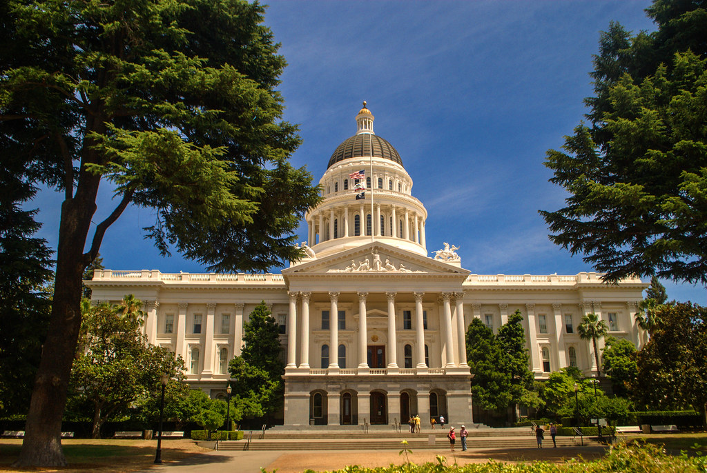 California state capitol building
