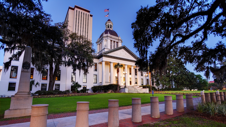 The Florida State Capitol.