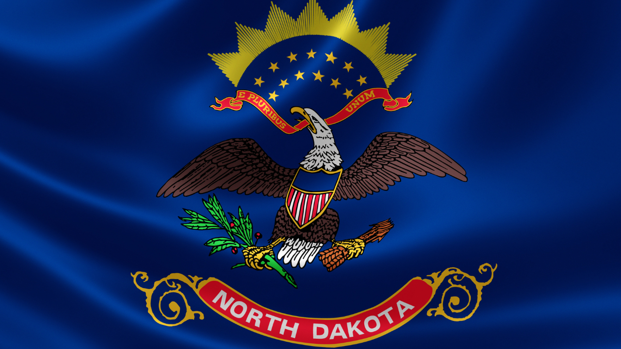 State flag of North Dakota