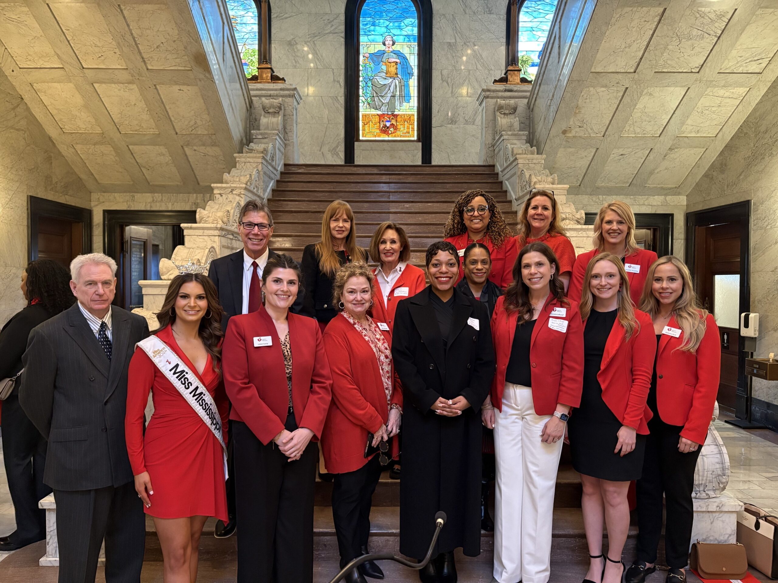 AHA advocates at the state capitol for Patient Advocacy Day