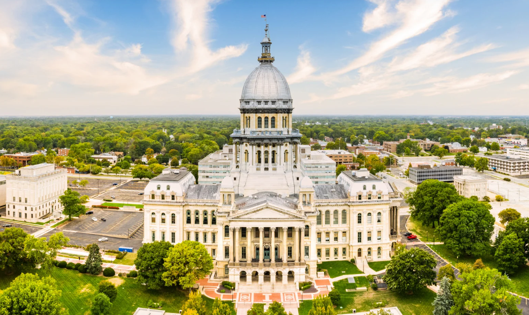 The Illinois Statehouse